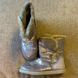 Ugg Style Sequin Boots